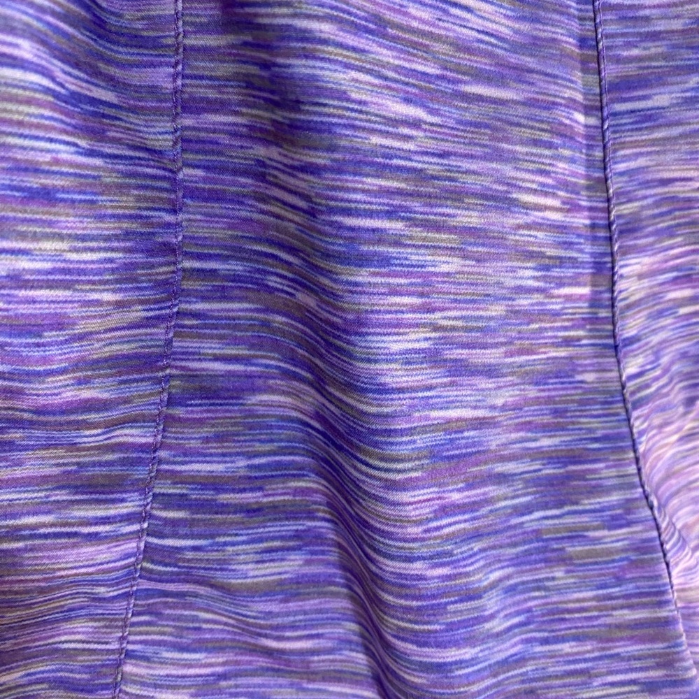Nike Women's Heathered Purple Athletic Shorts, Size Small NWT - Picture 3 of 6